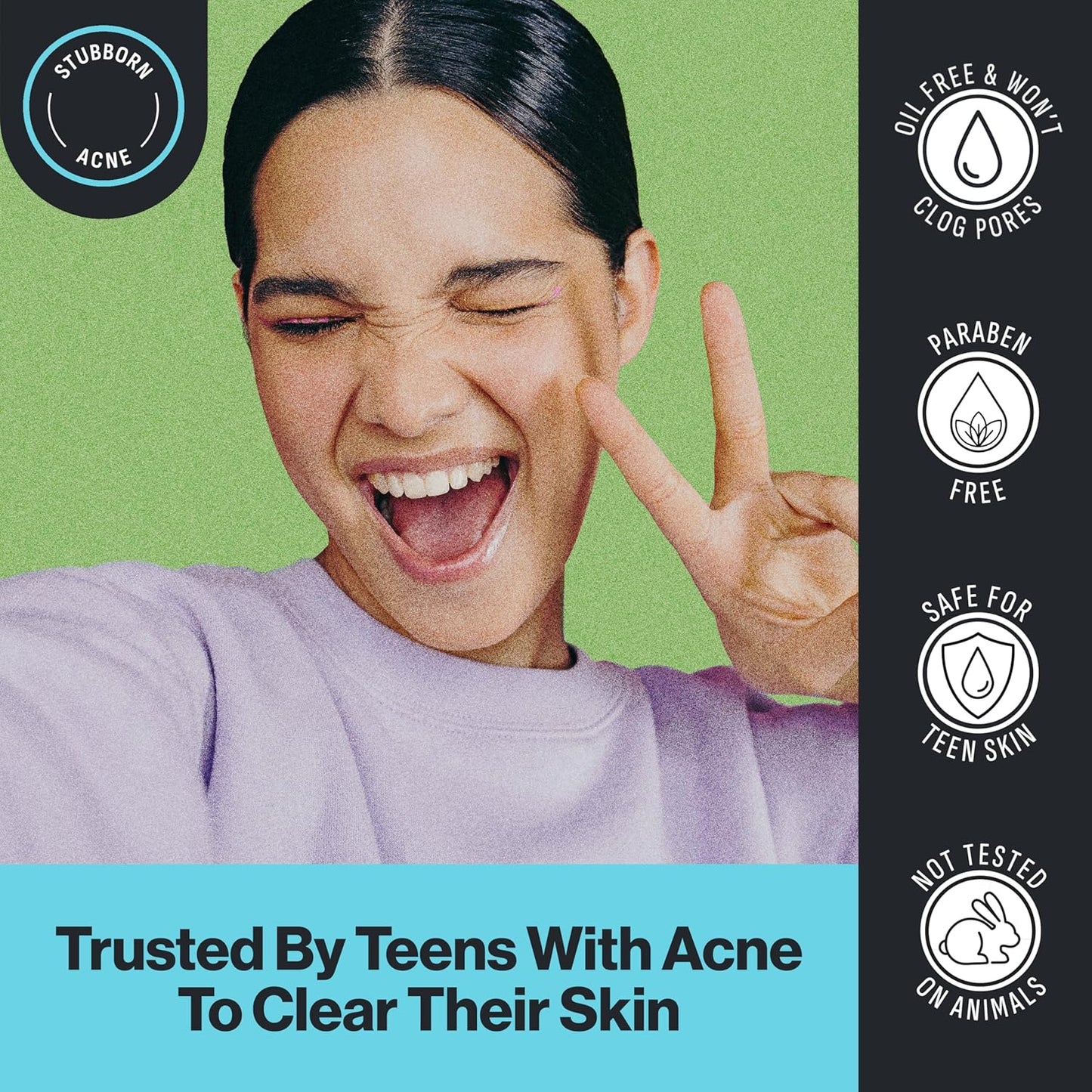 Deep Pore Acne Facial Cleansing Pads, Maximum Strength 2% Salicylic Acid Stubborn Acne Treatment, Fights Breakouts, Exfoliates, Unclogs Pores, Treats Blackheads, Dermatologist Recommended, 90 Pads